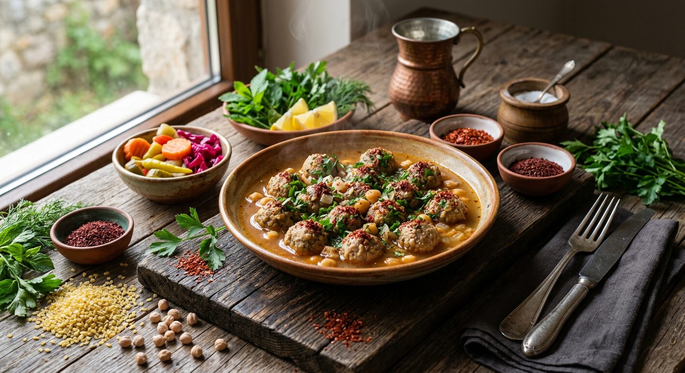 Ağrı Köftesi (Haşlama Köfte)