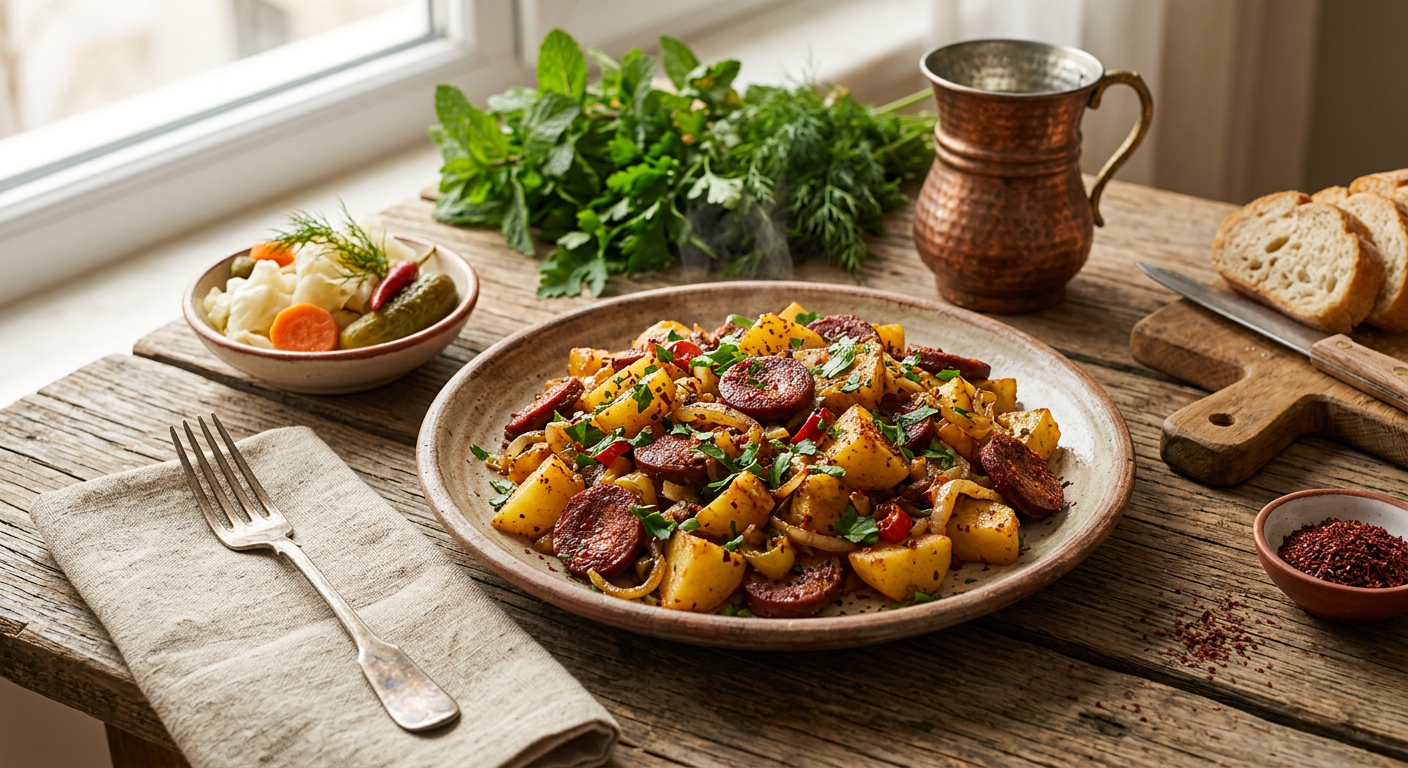 Kokoç (Patatesli Sucuk)
