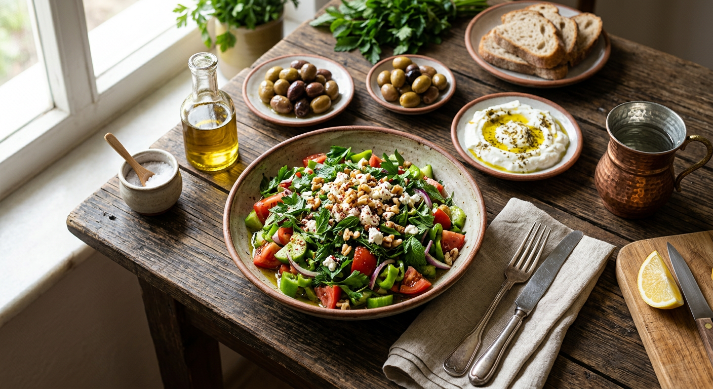 Kazdağı Kekiği Salatası
