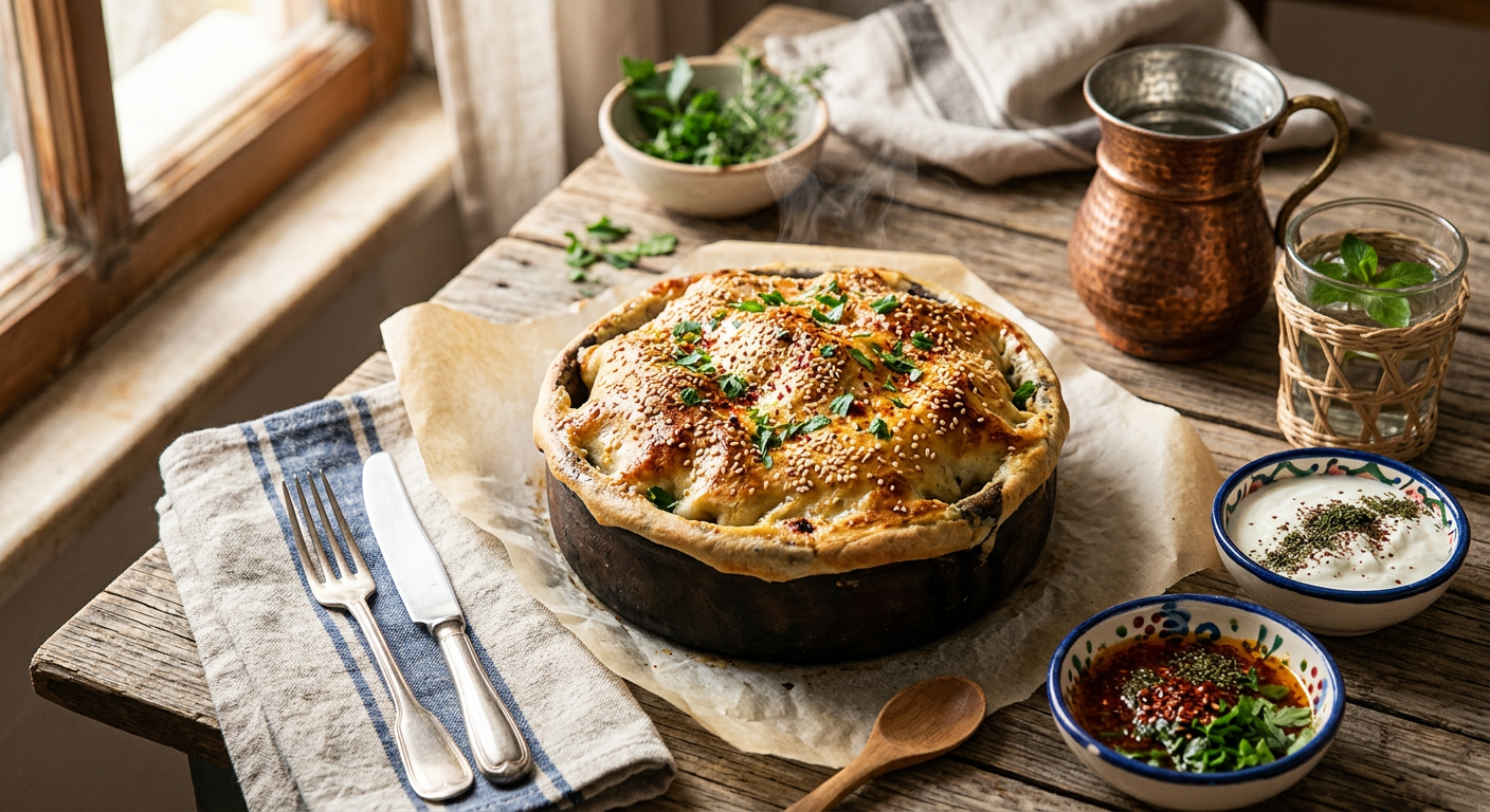 Bolu Sarma (Bolu Güvecinde Mantı)