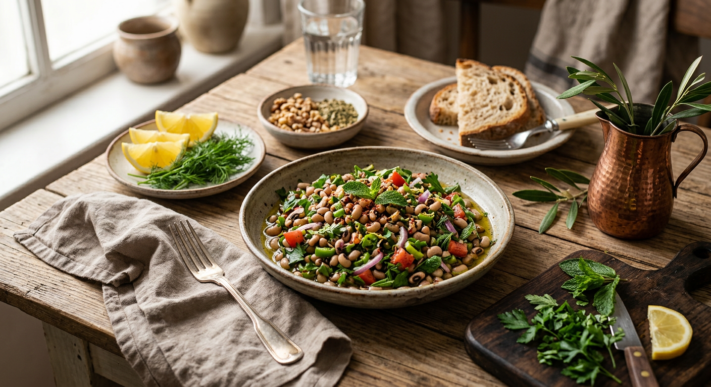 Börülce Salatası
