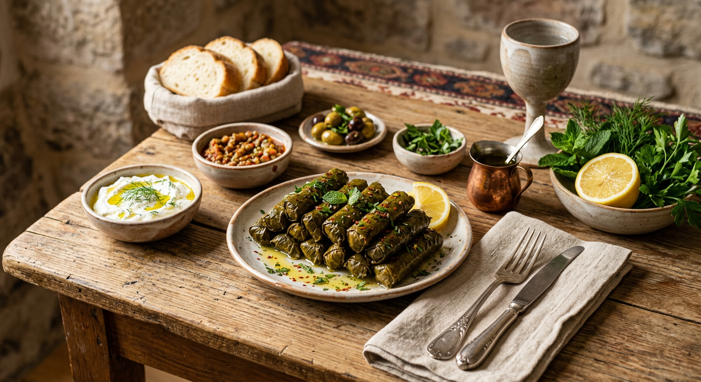 Yaprak Sarma (Asma Yaprağı)