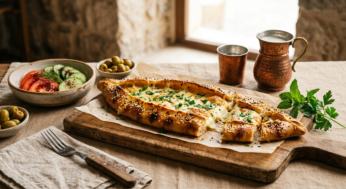 Kahvaltı Pidesi (Peynirli)
