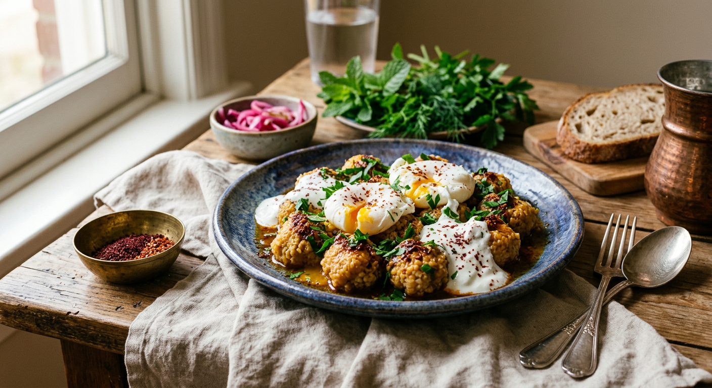 Cılbır (Yumurtalı Bulgur Köftesi)
