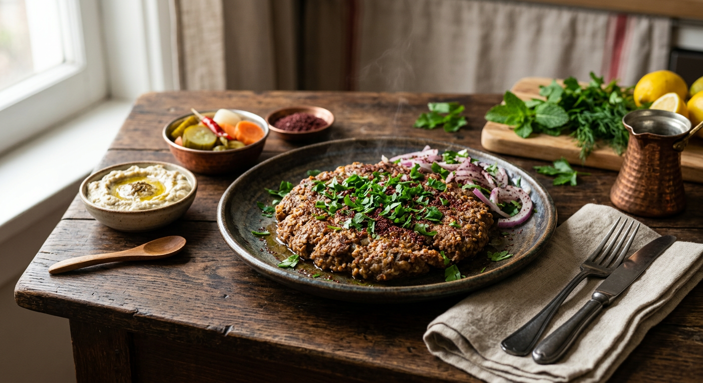 Kilis Köftesi (Sini Köftesi)