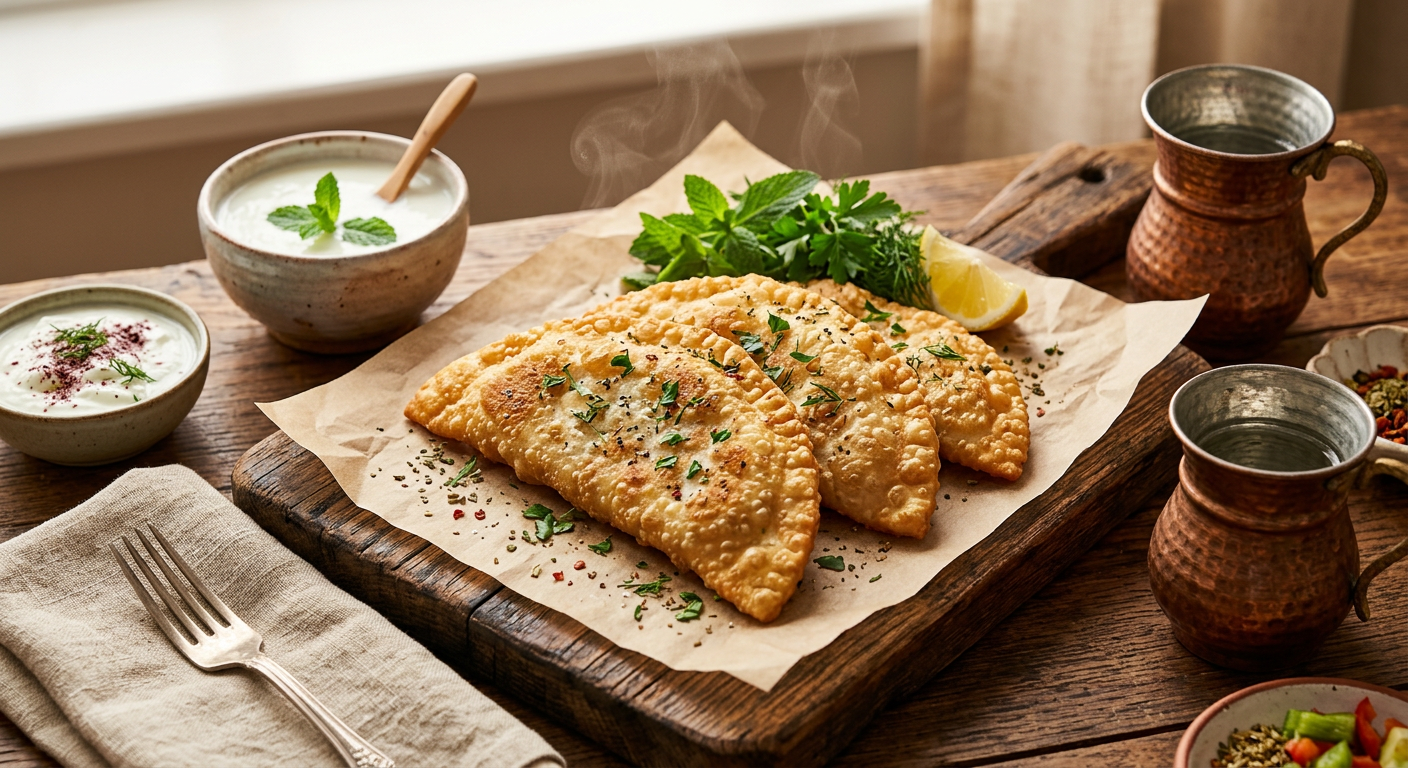 Kıymalı Çibörek