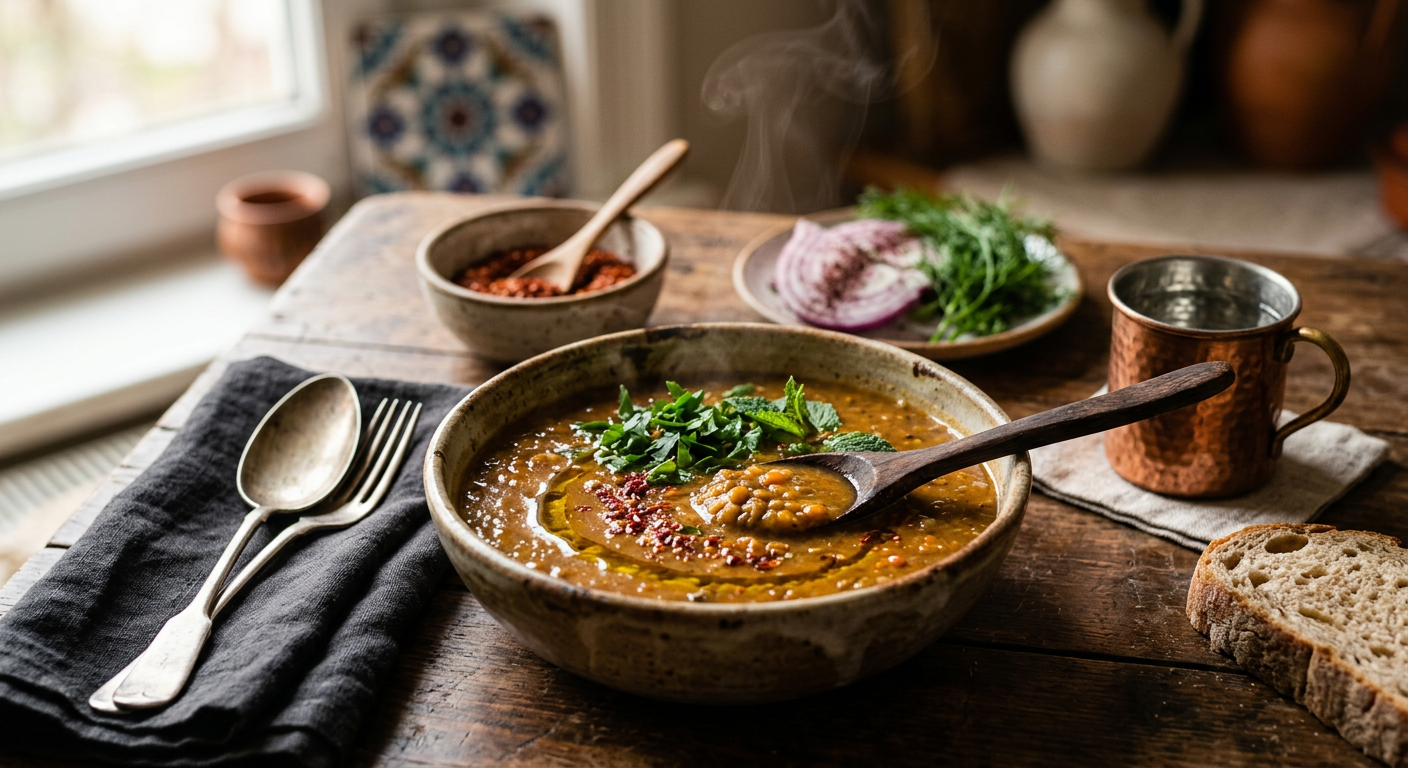 Mercimek Çorbası (Kütahya Usulü)