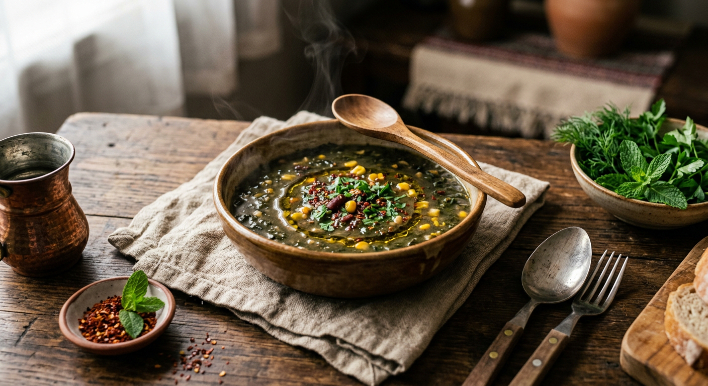 Karalahana Çorbası (Pancar Çorbası)