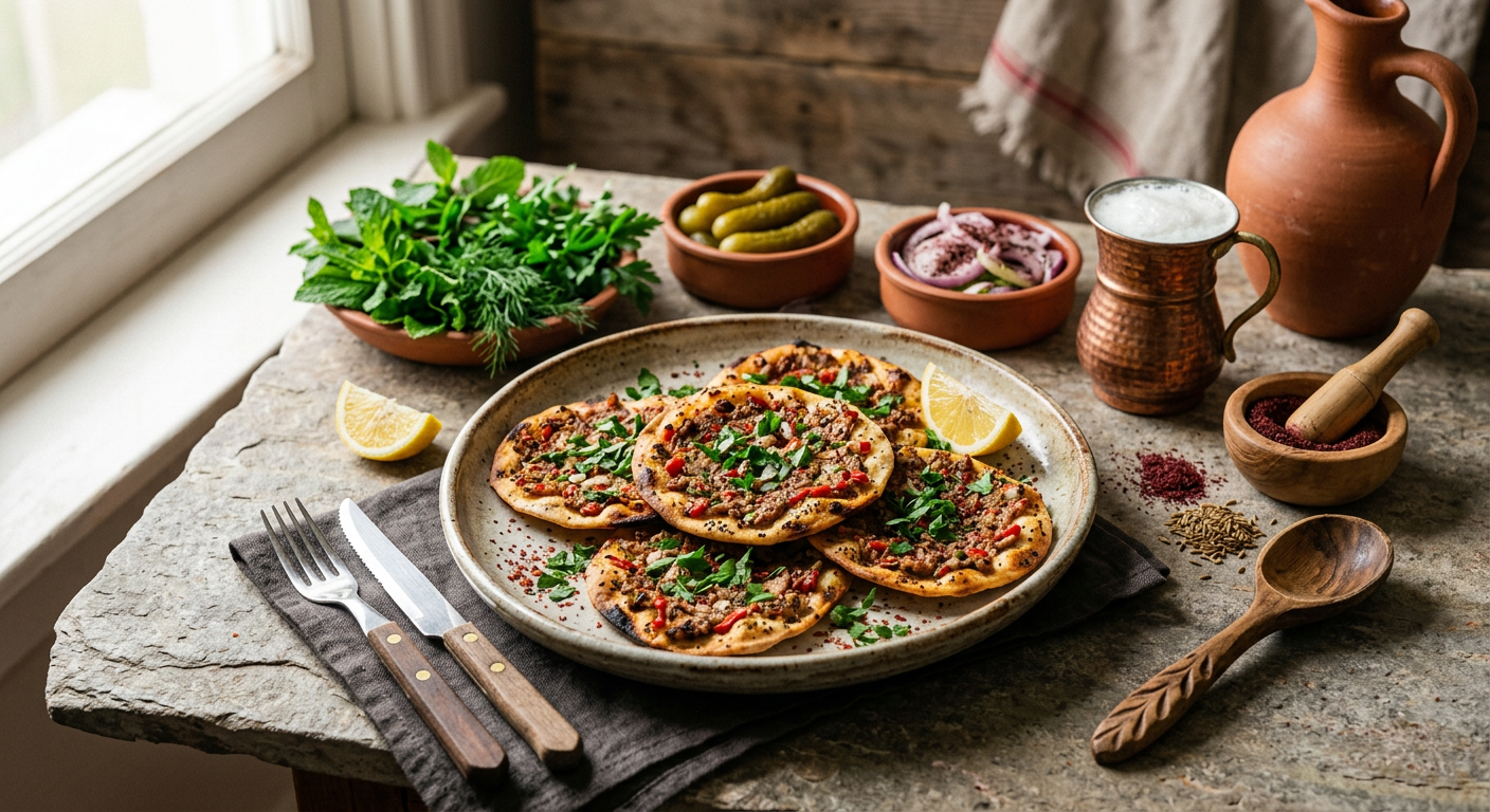 Haşhaş Kebabı (Fındık Lahmacun)